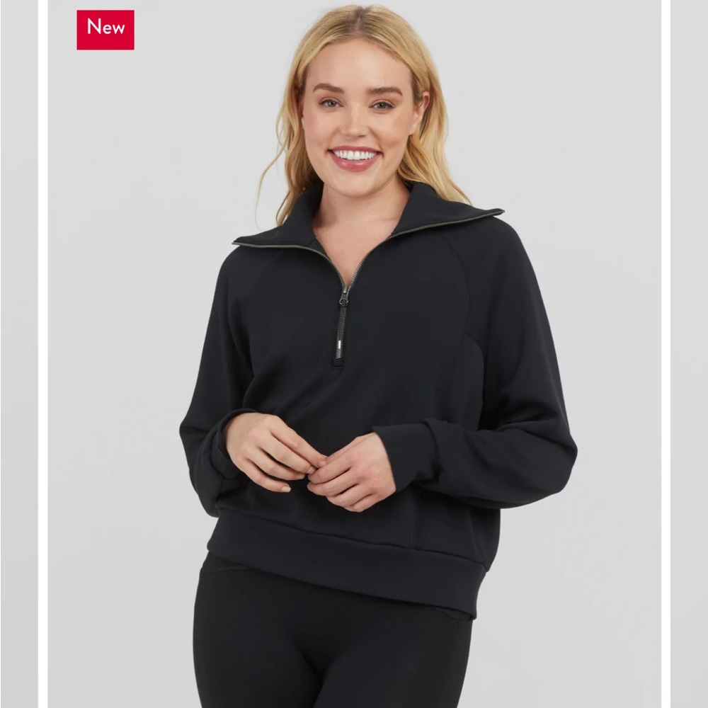 Spanx air essentials half zip